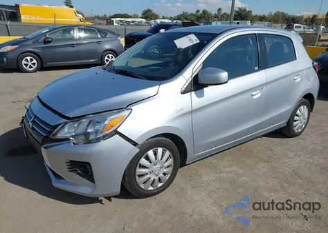 2024 Mitsubishi Mirage Es/Le z USA, uszkodzony, nr VIN ML32AUHJ2RH013344